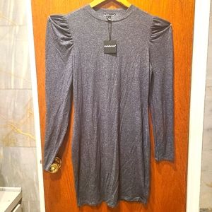 Charlotte Russe Heather Grey Dress Size Large Women's Never Worn